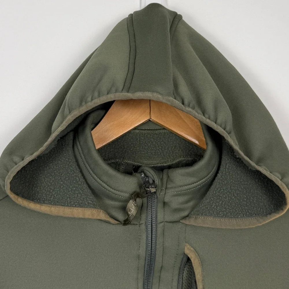 Propper Tactical‎ Half Zip Fleece Hoodie Pullover Mens Medium Green Outdoors
